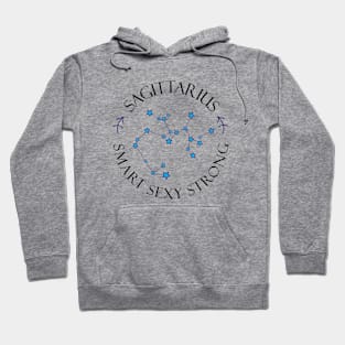 Sagittarius Smart Sexy Strong Hoodie